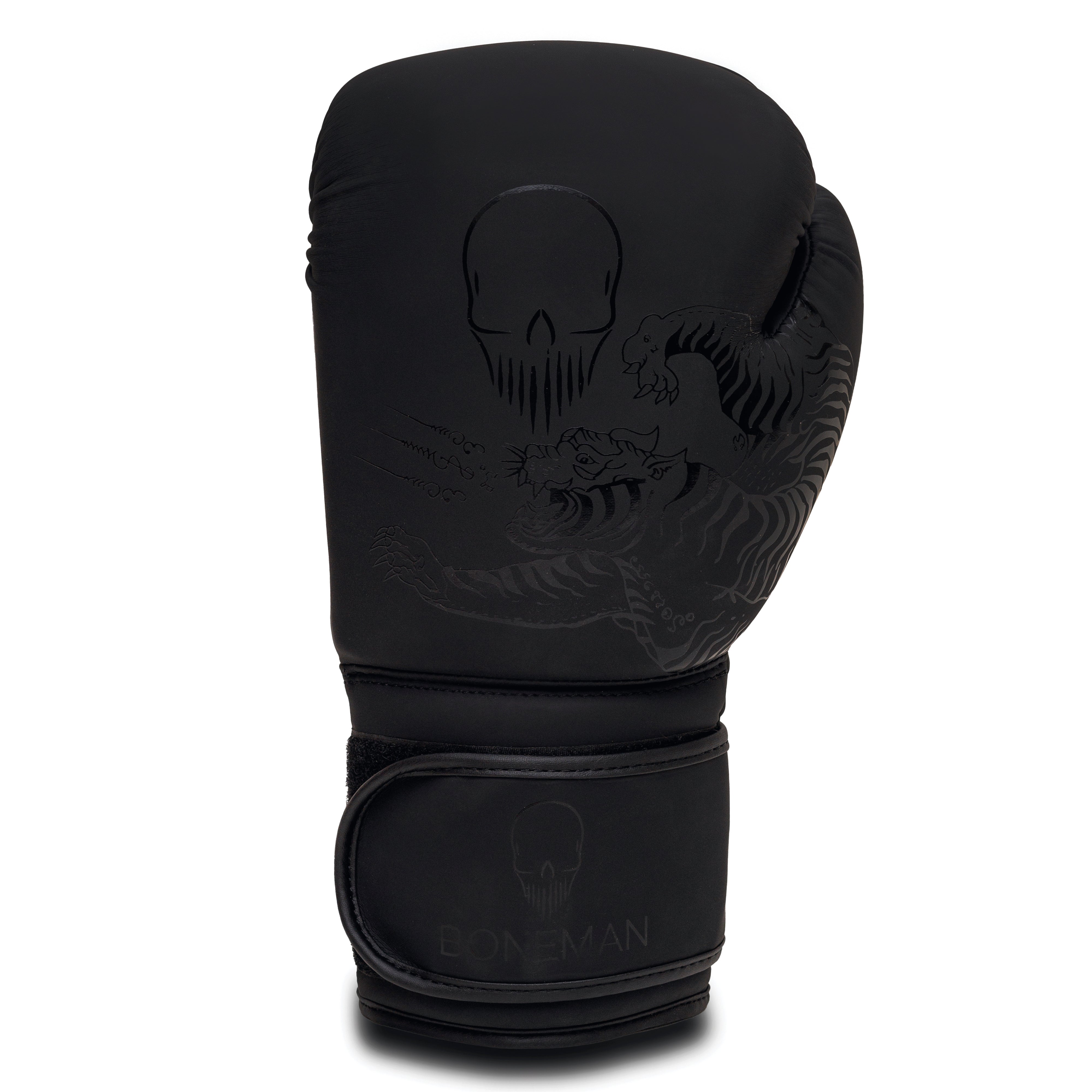 Boxing Gloves - Pro Training & Sparring Gloves for Men & Women - Comfortable Fit, Durable Build - Ideal for Boxing, MMA & Fitness Workout - Black